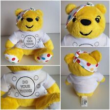 Pudsey Bear 2016 Soft Toy BBC Children in Need Plush 'Do your thing' t-shirt 