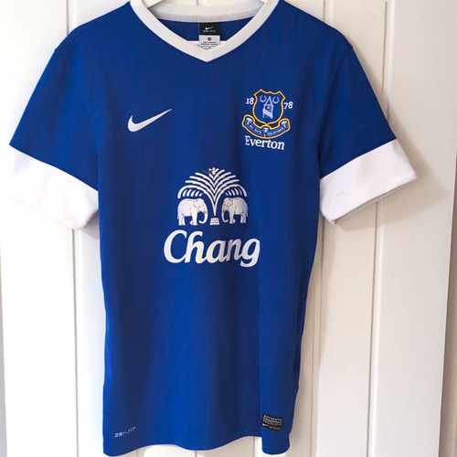 Nike everton home shirt blue - everton,