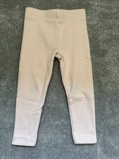 Pink fleece lined Primark leggings 3-4 years