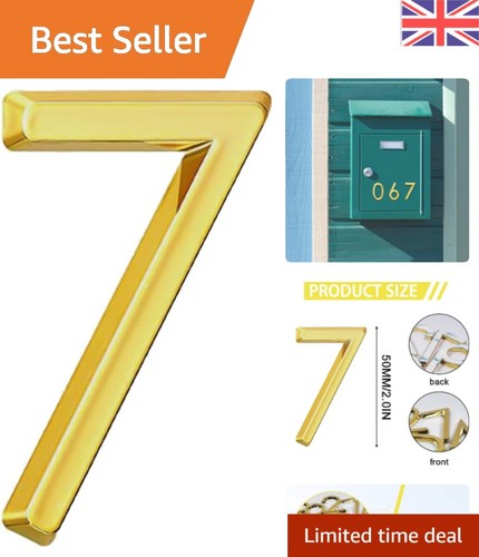 Stylish gold house - stylish, number