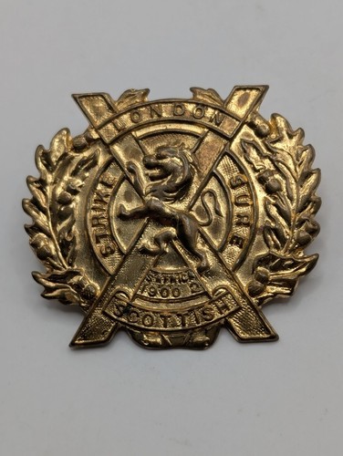 Ww1 ww2 gilt metal enamel - gilt,