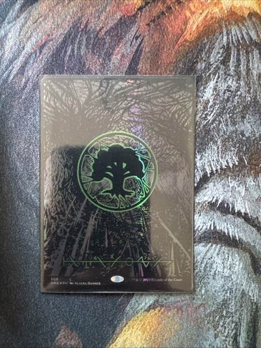 Forest oil slick foil full - slick,