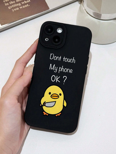 Cute duckling cartoon black - cute,