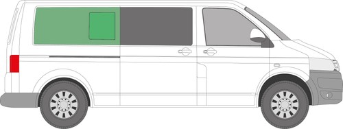 Transporter rear side - t5,