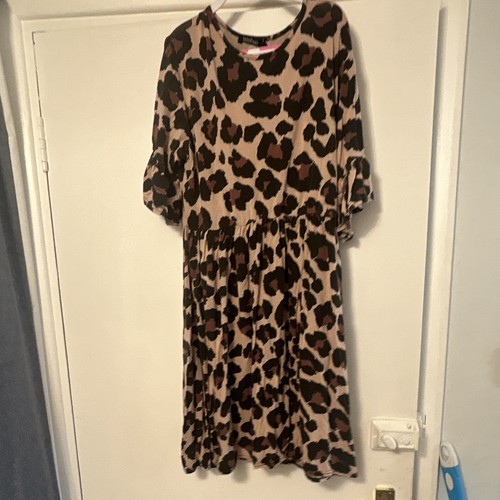 Wallis leopard print smock - leopard,