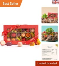 Hand-Packed Marzipan Fruits -