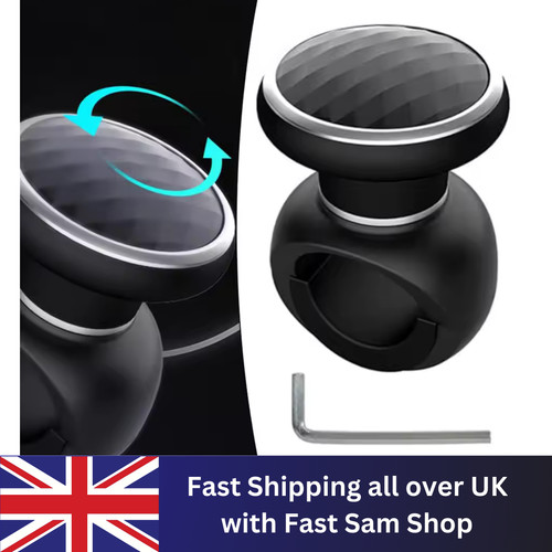 Steering wheel spinner knob - wheel,