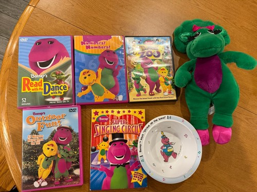 Vintage barney lot - lot, baby