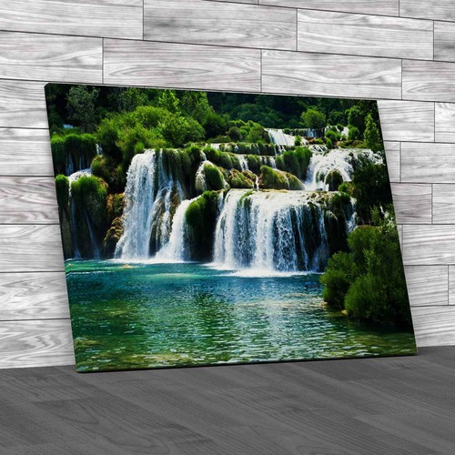 Waterfalls canvas print - waterfalls,