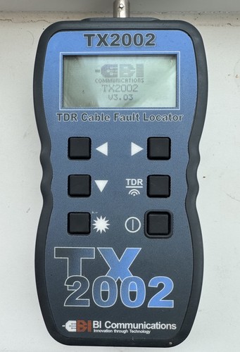 Tx2002 tdr cable fault - tdr, &
