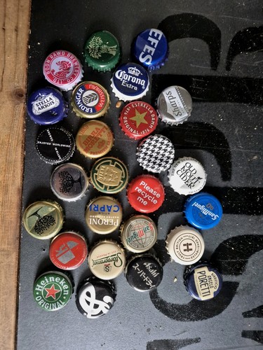 Used 200 caps - 200, assorted