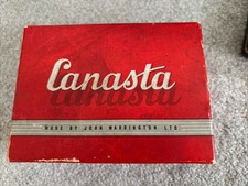 Vintage Canasta Game Made by
