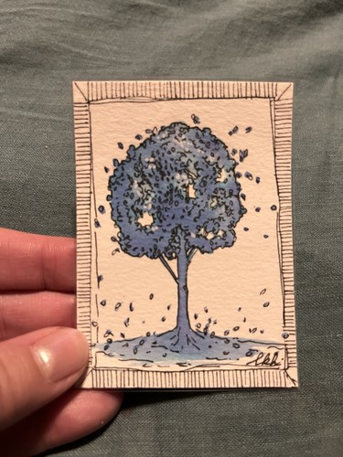 Aceo original illustration - aceo,