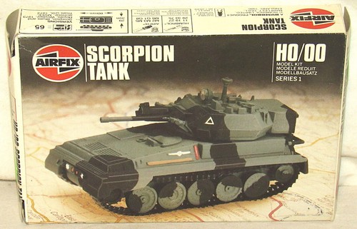 Airfix 01320 scorpion tank - airfix,