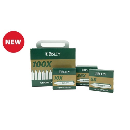 Bisley 12g co2 capsules - bisley,