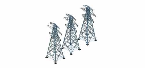 Hornby r530 gauge pylons - hornby,