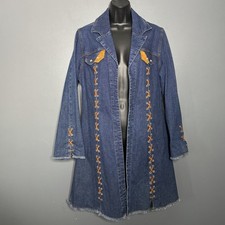 Denim Duster Western Style
