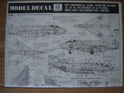 Modeldecal decals raf - 1/72,