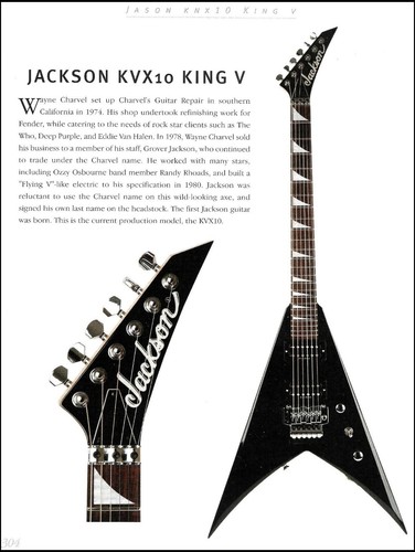 1980 jackson kvx10 king - kvx10, v