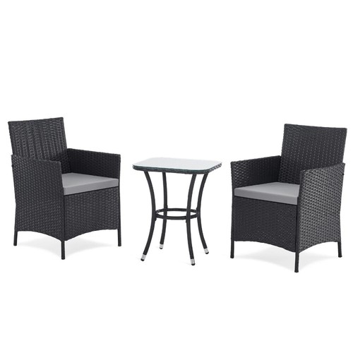 Evre copenhagen 3pc rattan set - evre,