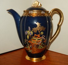 Carlton Ware Bleu Royal Pagoda
