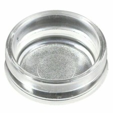 8 X LARGE CLEAR CASTOR CUPS