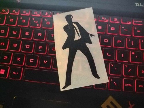 James bond 007 vinyl sticker - bond,