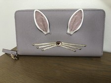 Kate Spade New York Hop To It Rabbit Taupe Wallet/Purse ?