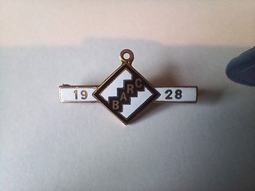Brooklands guest badge 1928