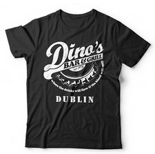 Thin Lizzy Tshirt Dino's Bar And Grill Unisex & Kids Rock Lynott Fathers Day