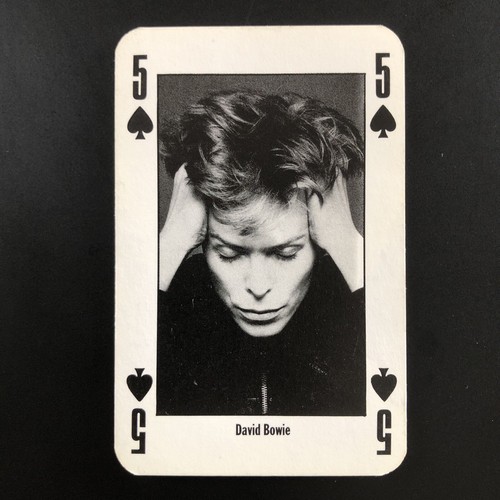 Nme playing card david bowie - nme,