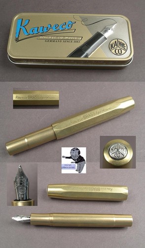 Kaweco brass sport fountain - kaweco,