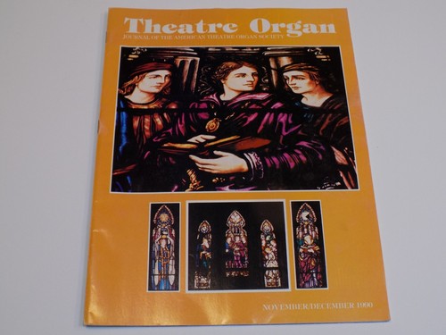 Theatre organ society magazine - theatre,