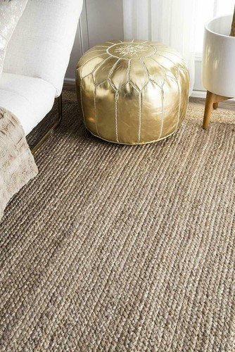 Jute runner rug rectangle - jute,