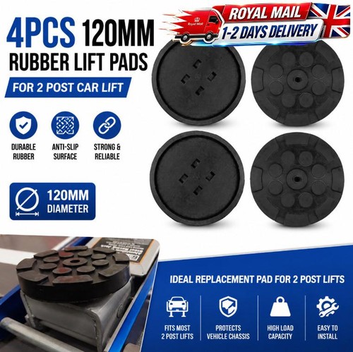 Set 120mm rubber pads - 120mm,
