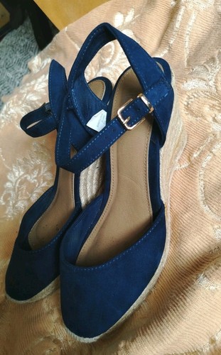Womens navy blue faux - womens,
