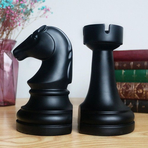 Chess bookend unique bookends - chess,
