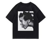 Women's Bjork Black T-shirt Printed XS-XXXL