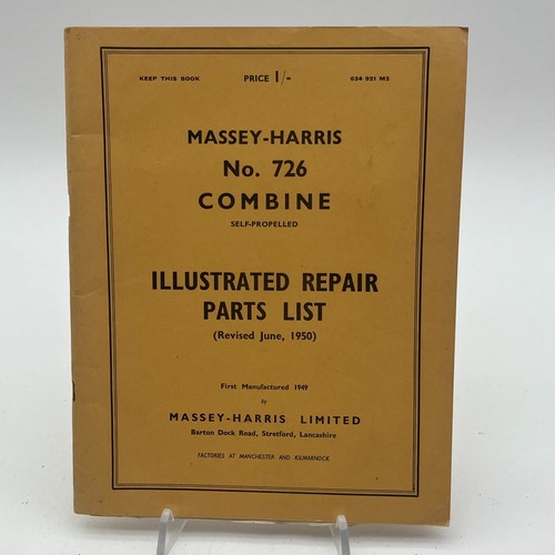 Massey harris 726 combine - 726,