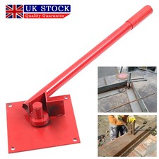 Heavy-duty Manual Rebar Bender 1-20mm Bending Tool Portable Steel Bar Bender