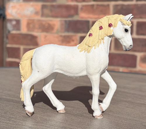 Schleich white andalusian - schleich,