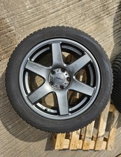 Calibre Gunmetal Alloy Wheels 18" with FALKEN All Season Tyres x 4 (VW T5, T6)