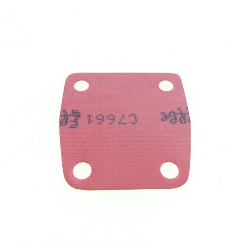 Fuel pump diaphragm rubber - rubber, red