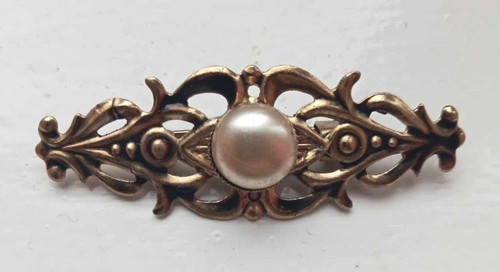 Antique victorian gold pearl - victorian,