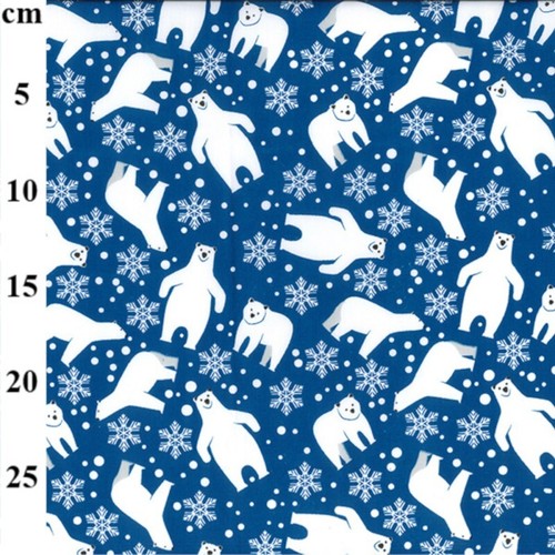 Polycotton fabric christmas - polycotton,