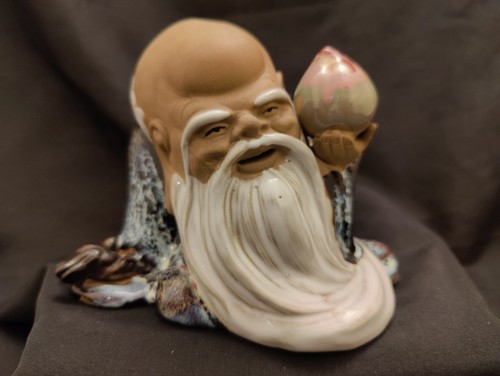 Shiwan chinese mudman figure - chinese,