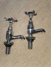 Bristan 1901 chrome basin taps, excellent