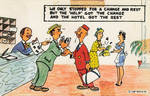 Vintage curt teich humorous - vintage,