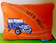 Jeep wrangler kids pillow - wrangler, pillow.lets