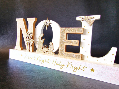 Noel wooden table - wooden,
